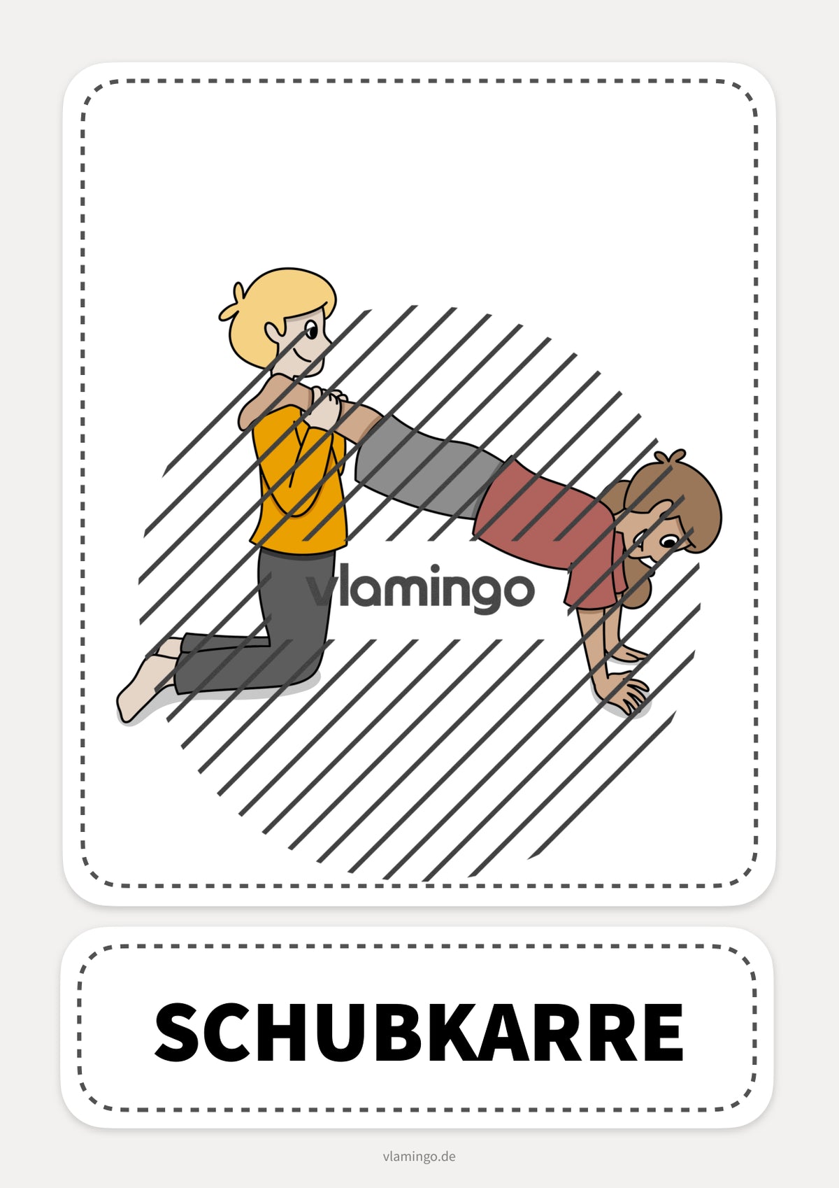 40 Partner-Yoga-Karten für zuhause, Kindergarten und Schule