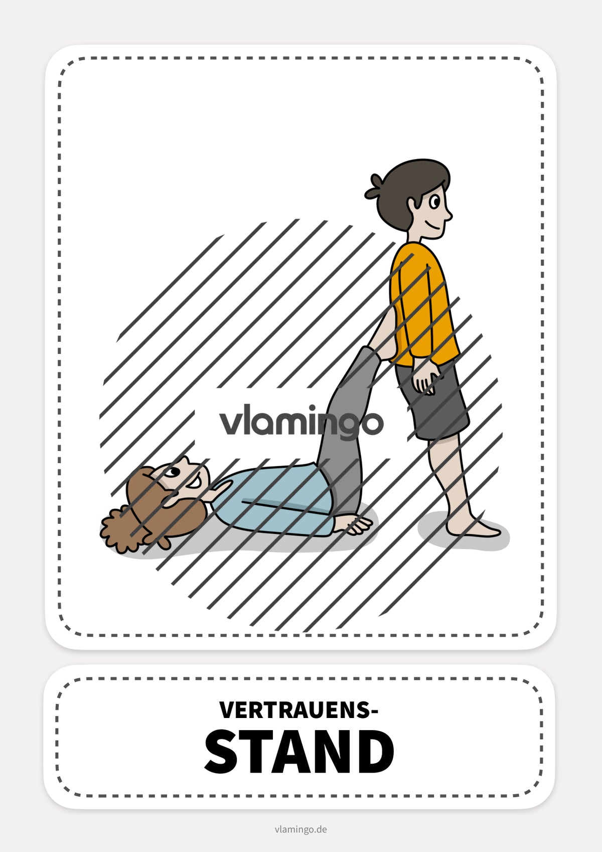 40 Partner-Yoga-Karten für zuhause, Kindergarten und Schule
