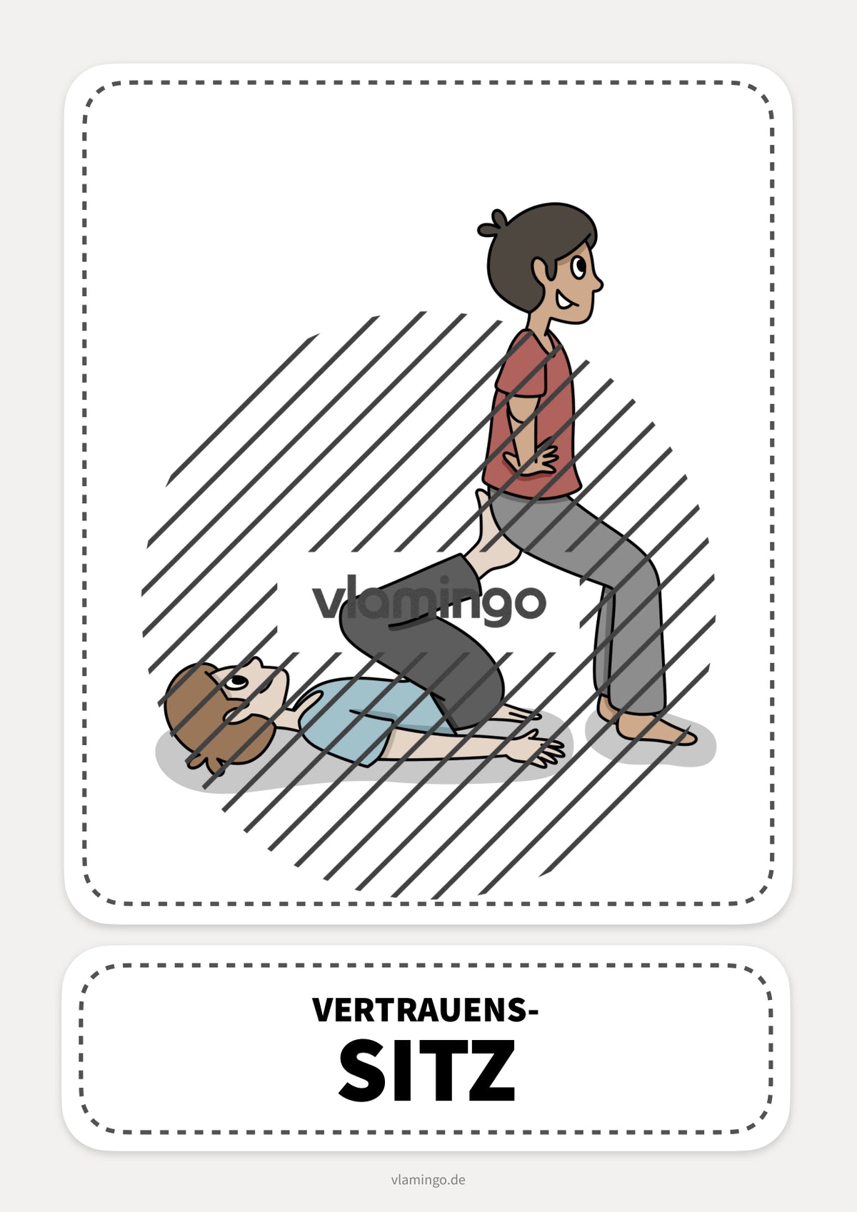 40 Partner-Yoga-Karten für zuhause, Kindergarten und Schule