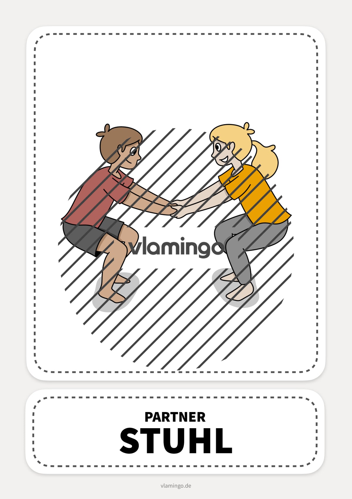 40 Partner-Yoga-Karten für zuhause, Kindergarten und Schule