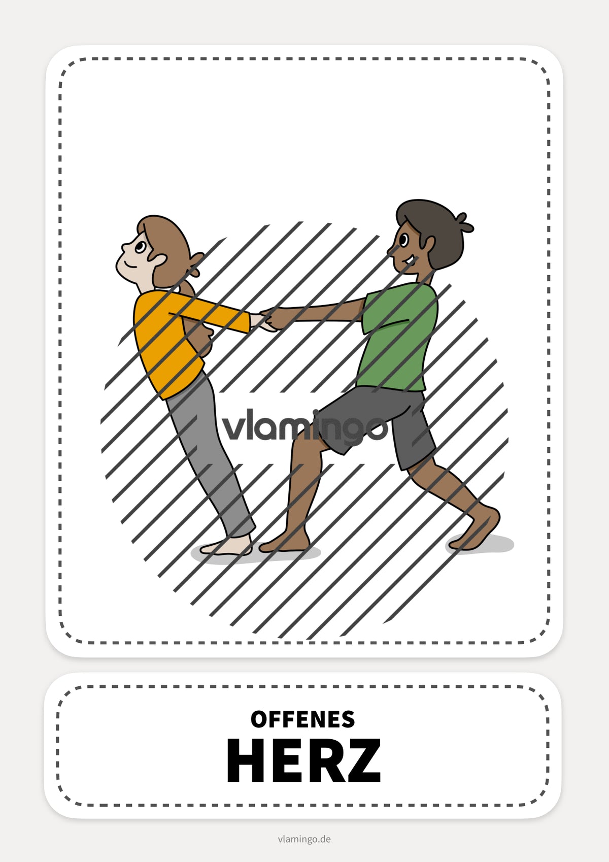 40 Partner-Yoga-Karten für zuhause, Kindergarten und Schule