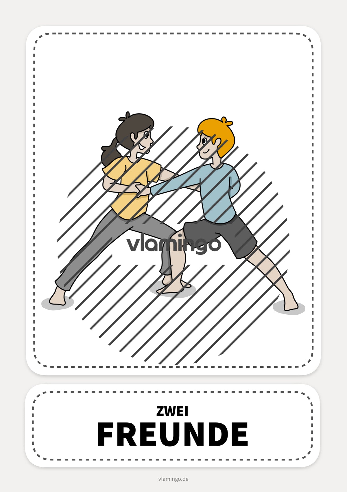 40 Partner-Yoga-Karten für zuhause, Kindergarten und Schule
