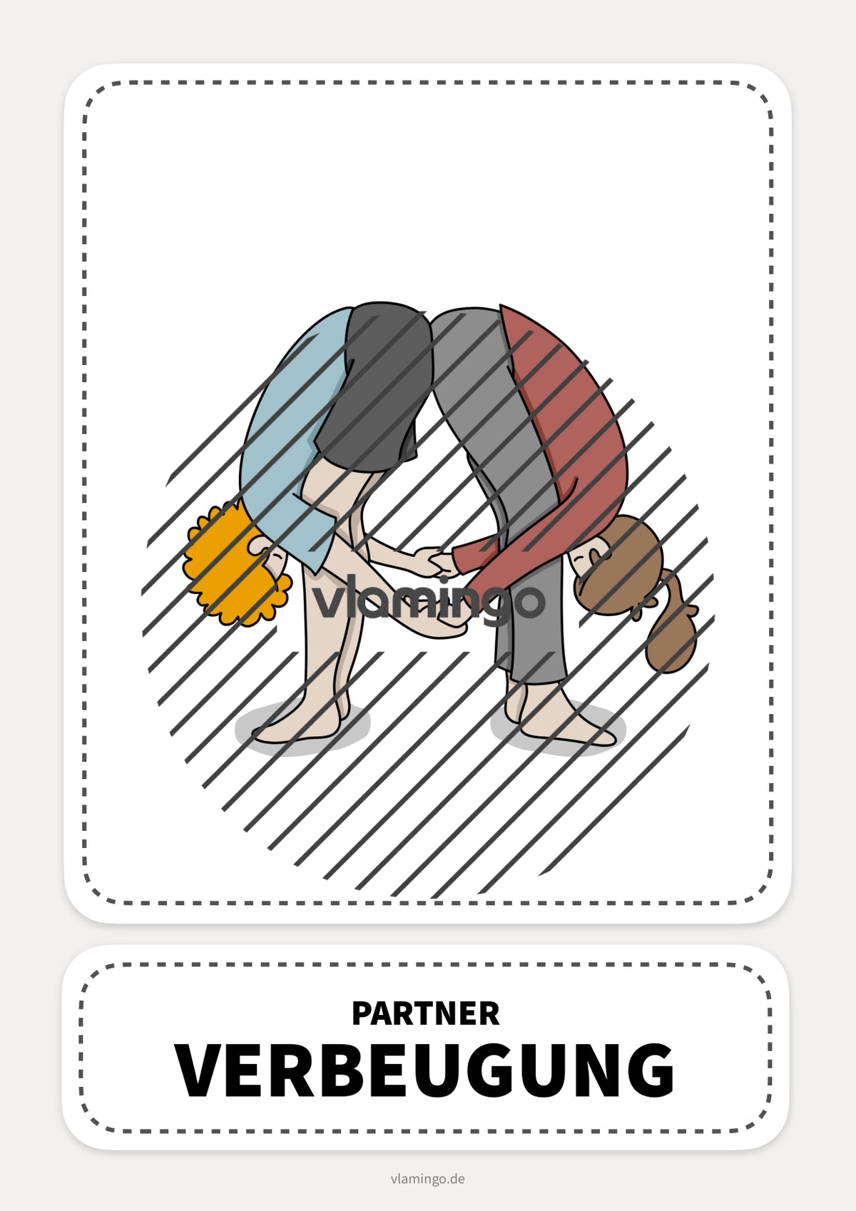 40 Partner-Yoga-Karten für zuhause, Kindergarten und Schule