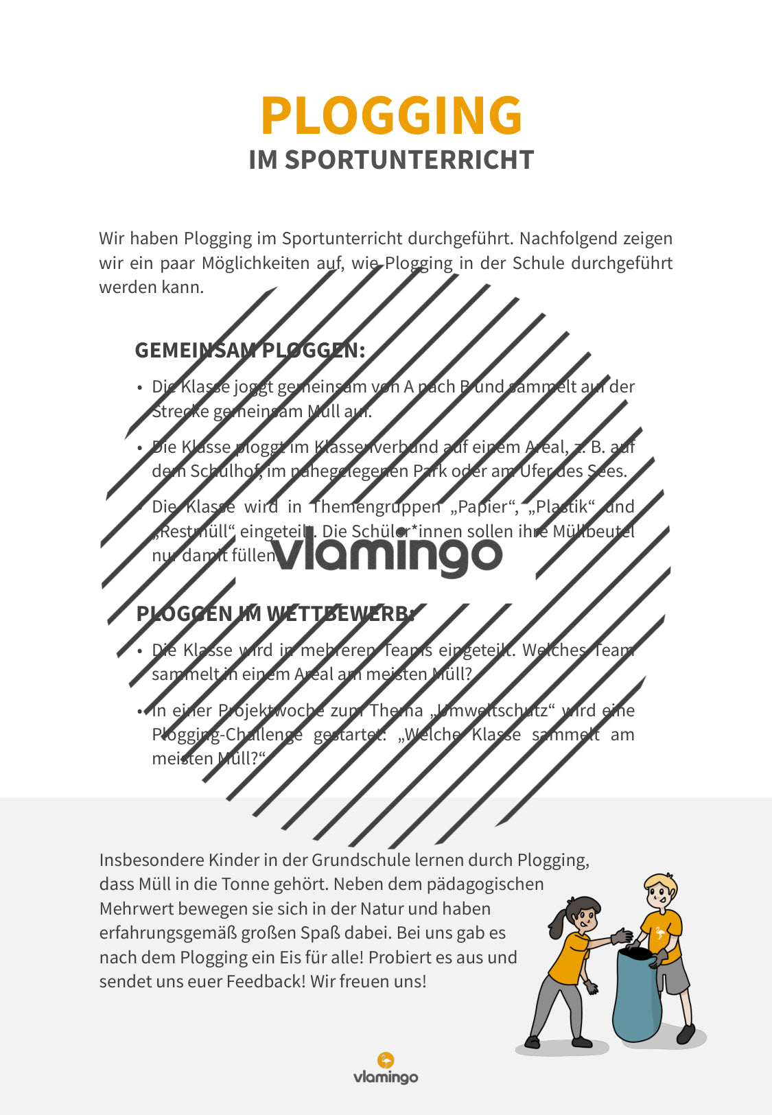 Plogging: Jogging und dabei etwas für die Umwelt tun!