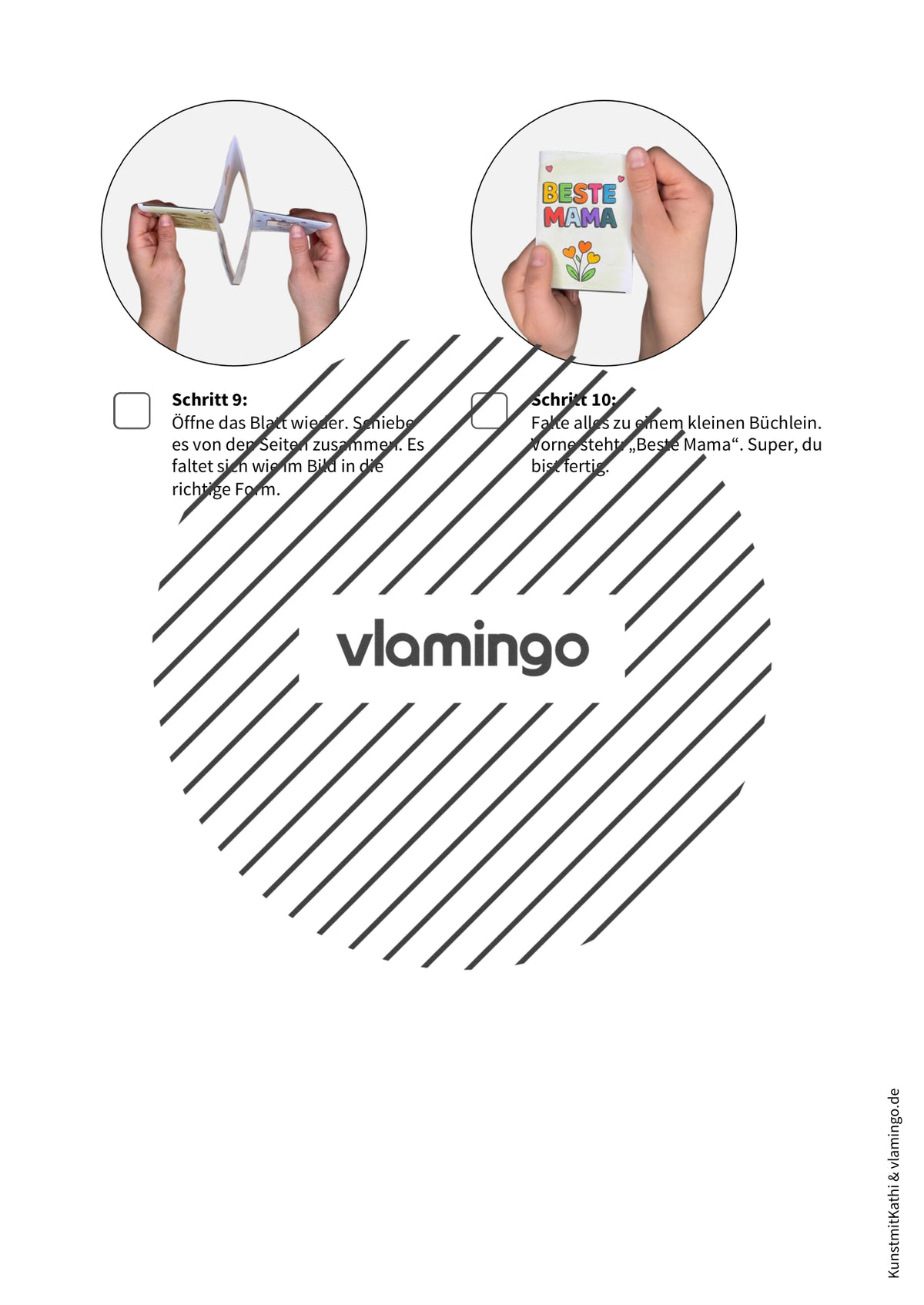 PopUp-Buch zum Muttertag & Vatertag (Bastelidee für Kinder)