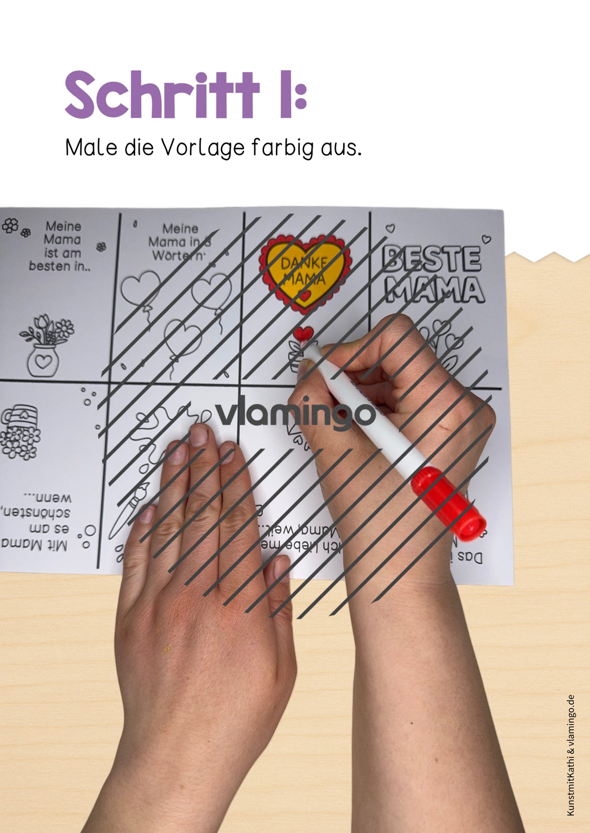 PopUp-Buch zum Muttertag & Vatertag (Bastelidee für Kinder)