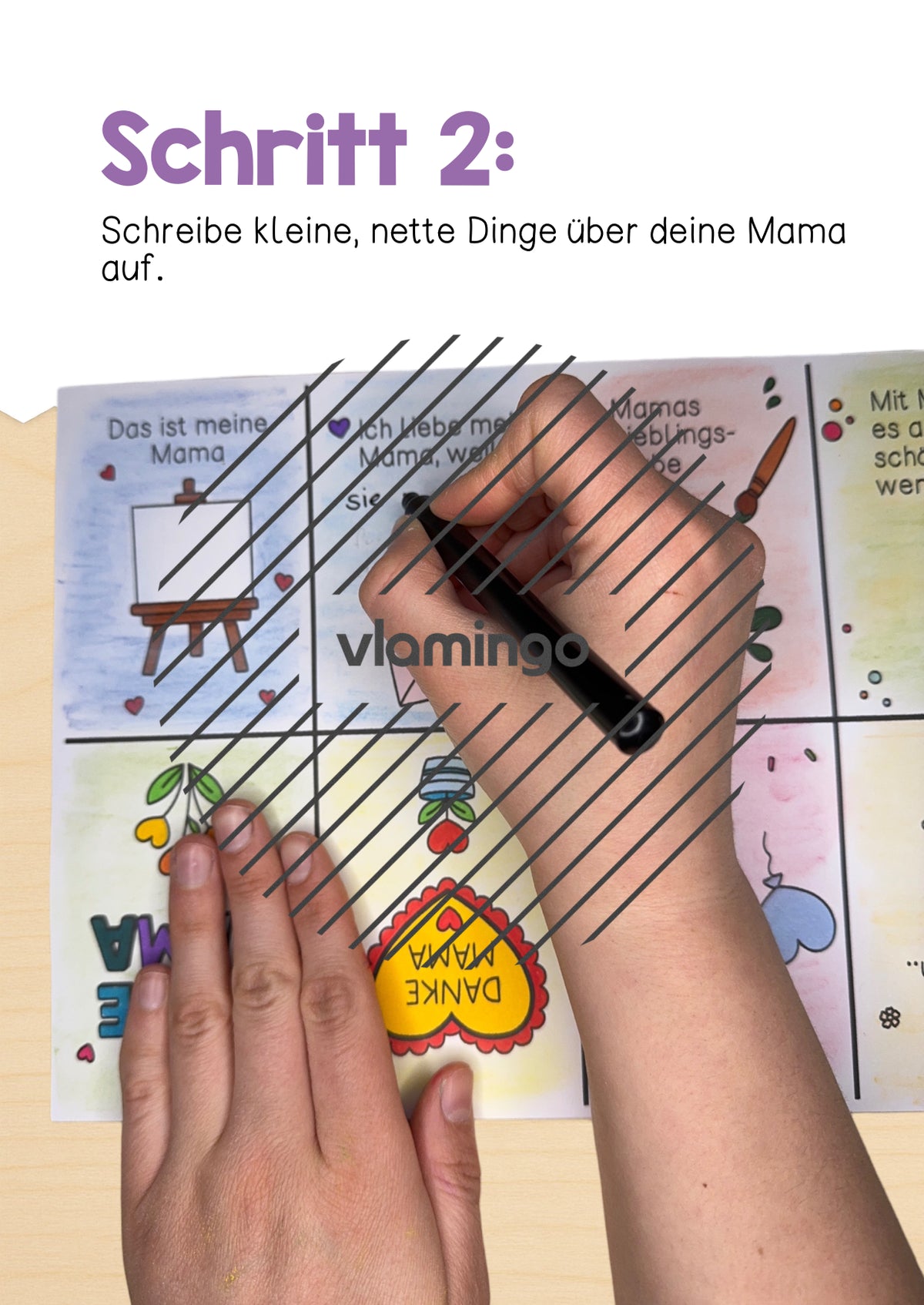 PopUp-Buch zum Muttertag & Vatertag (Bastelidee für Kinder)