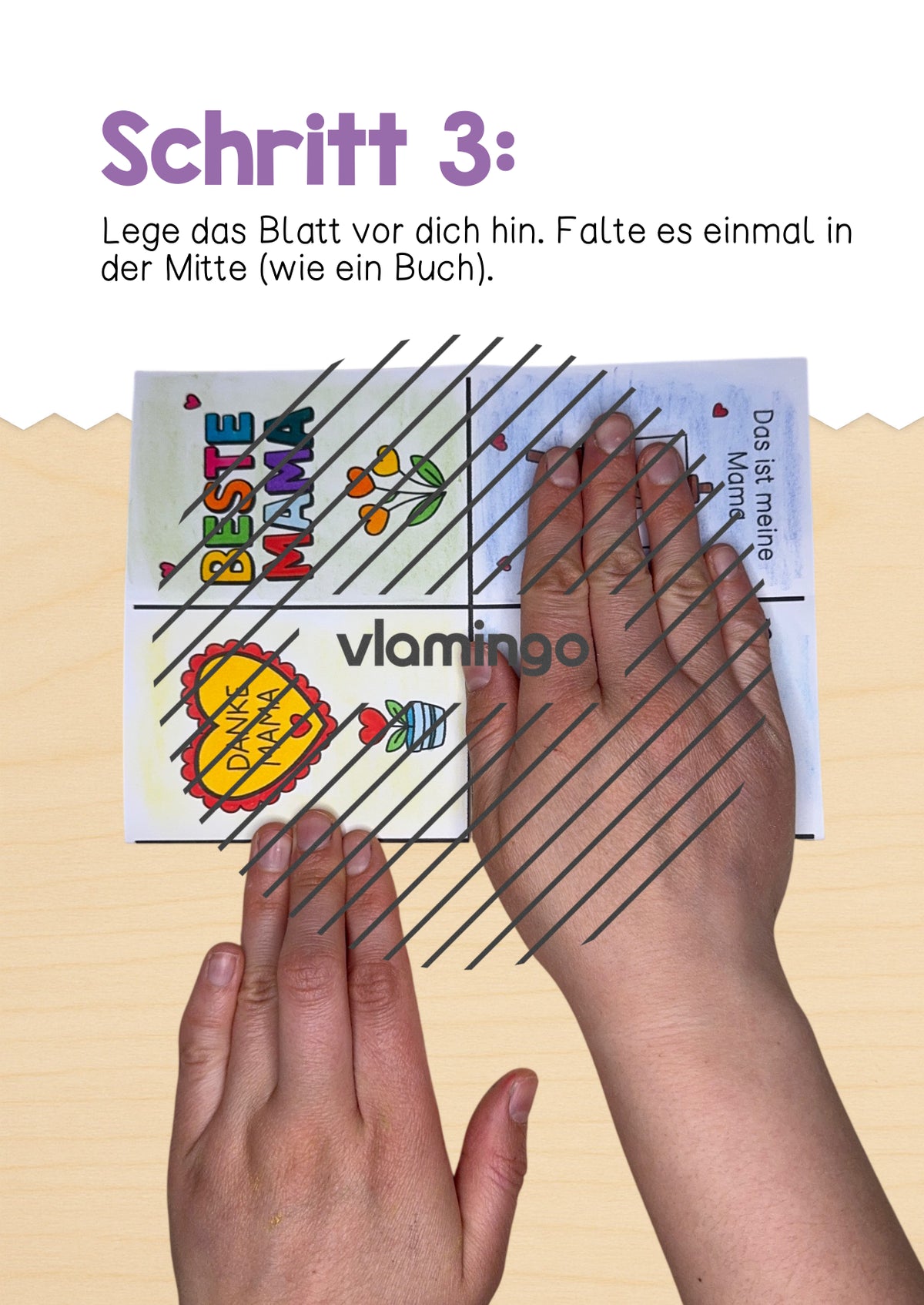 PopUp-Buch zum Muttertag & Vatertag (Bastelidee für Kinder)
