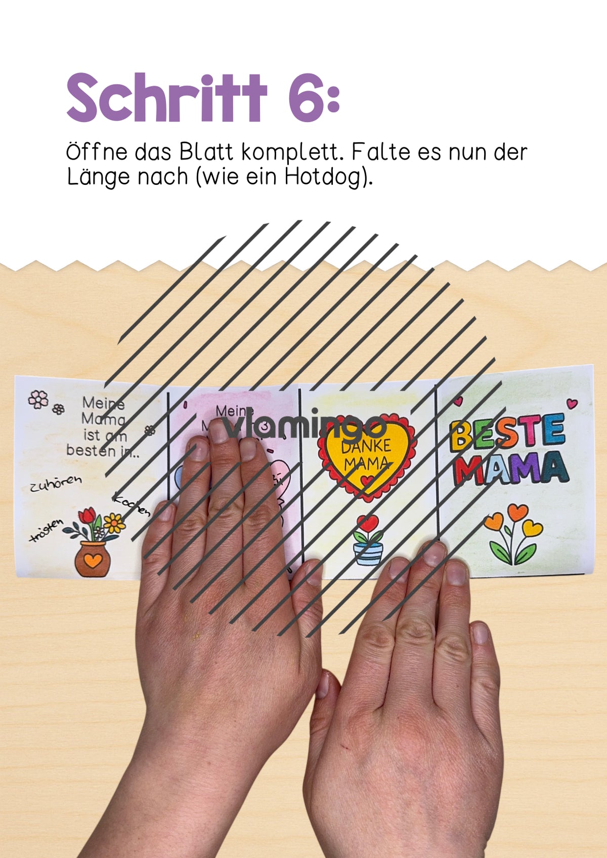 PopUp-Buch zum Muttertag & Vatertag (Bastelidee für Kinder)
