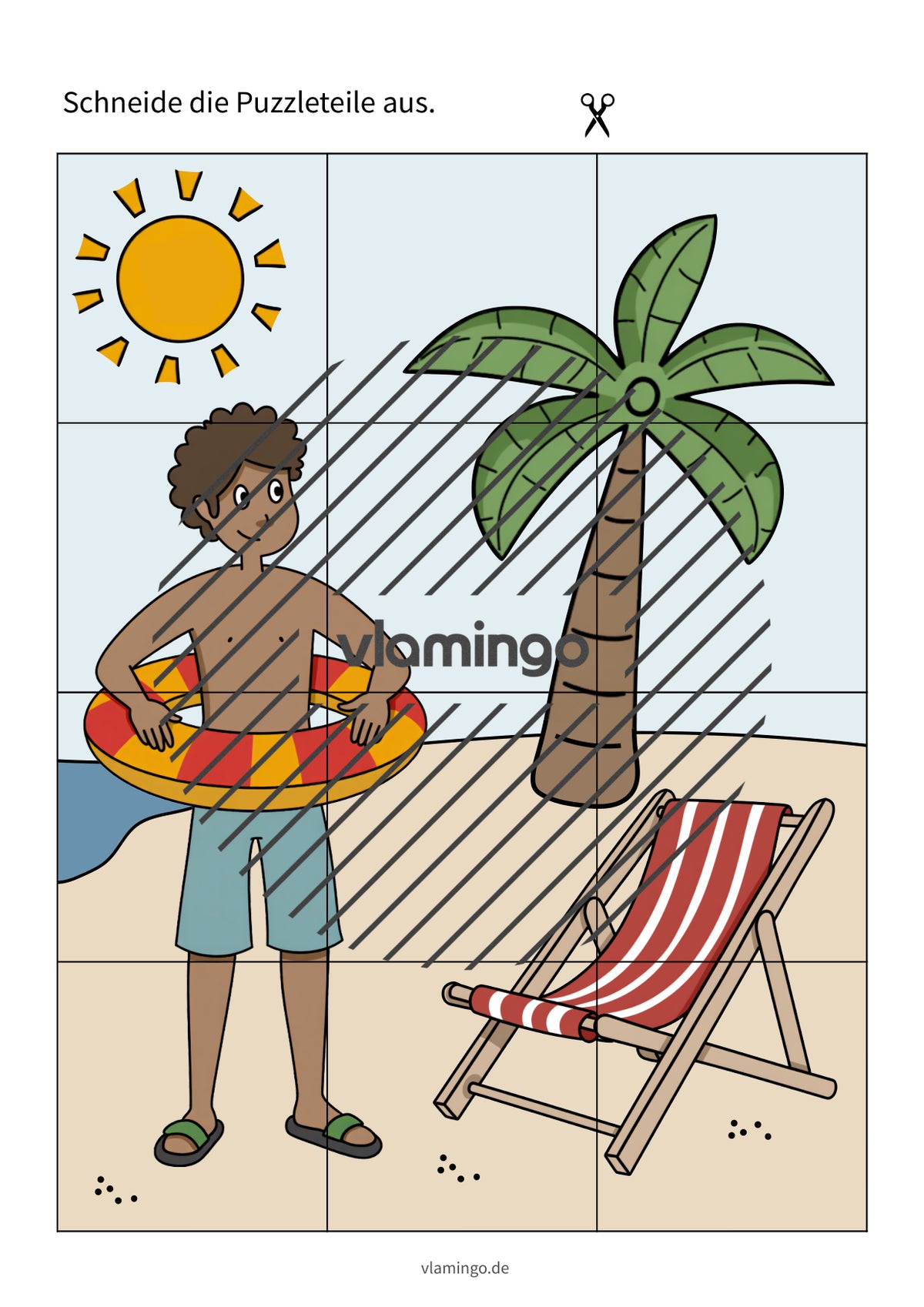 Puzzle-Lauf: Sommer-Edition für den Sportunterricht