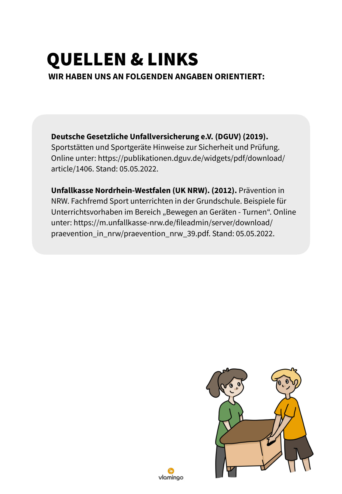 Geräteführerschein: Bildkarten & Begleitmaterial für den Sportunterricht