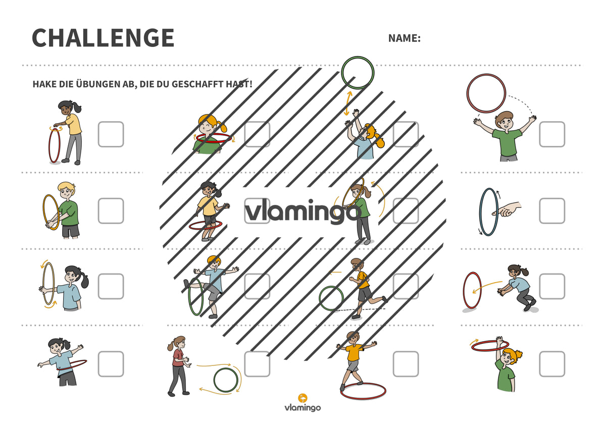 Reifen: 25+ Karten & Challenges für den Sportunterricht