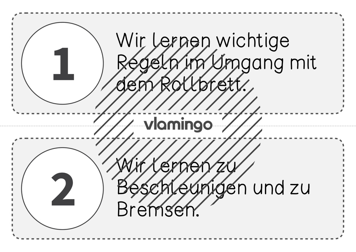 Rollbrettführerschein: 20+ Stationskarten für den Sportunterricht