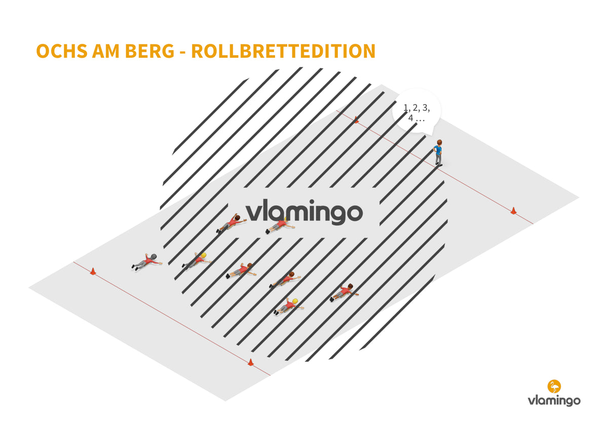 Rollbrettspiele für den Sportunterricht (Grundschule)