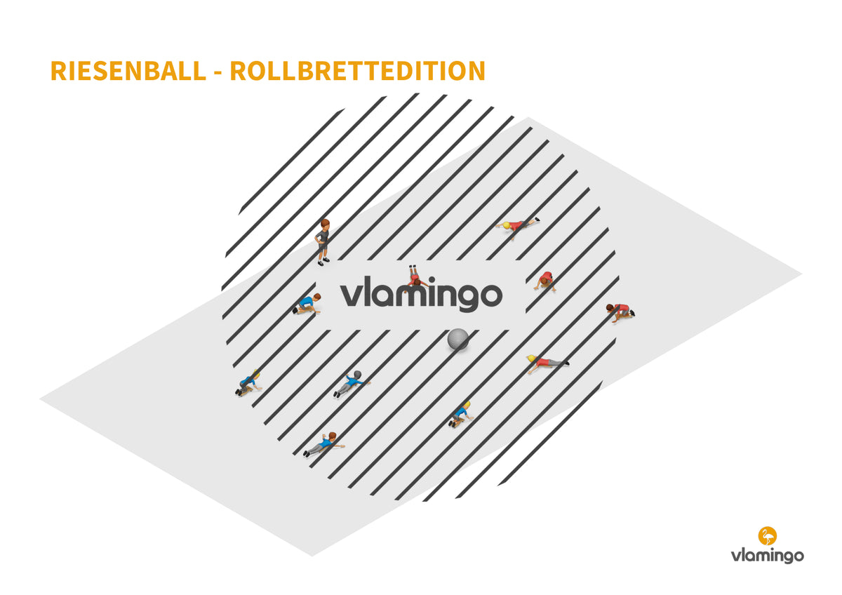 Rollbrettspiele für den Sportunterricht (Grundschule)
