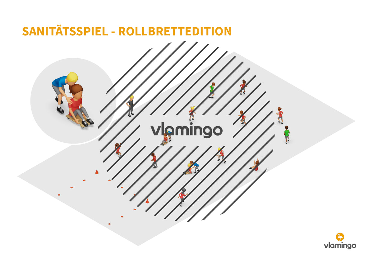 Rollbrettspiele für den Sportunterricht (Grundschule)