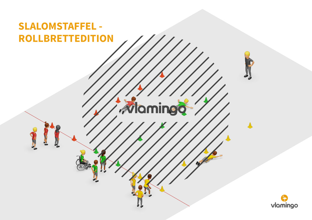 Rollbrettspiele für den Sportunterricht (Grundschule)