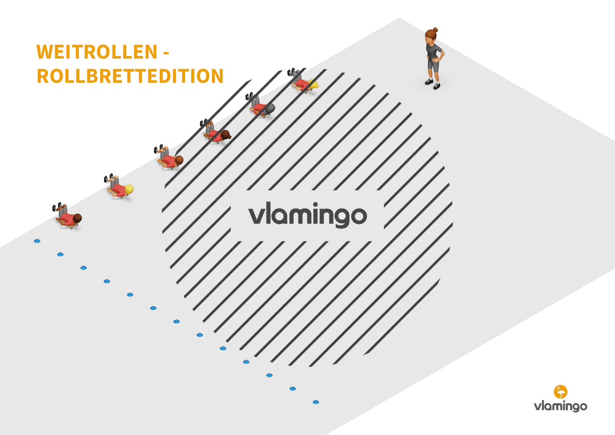 Rollbrettspiele für den Sportunterricht (Grundschule)