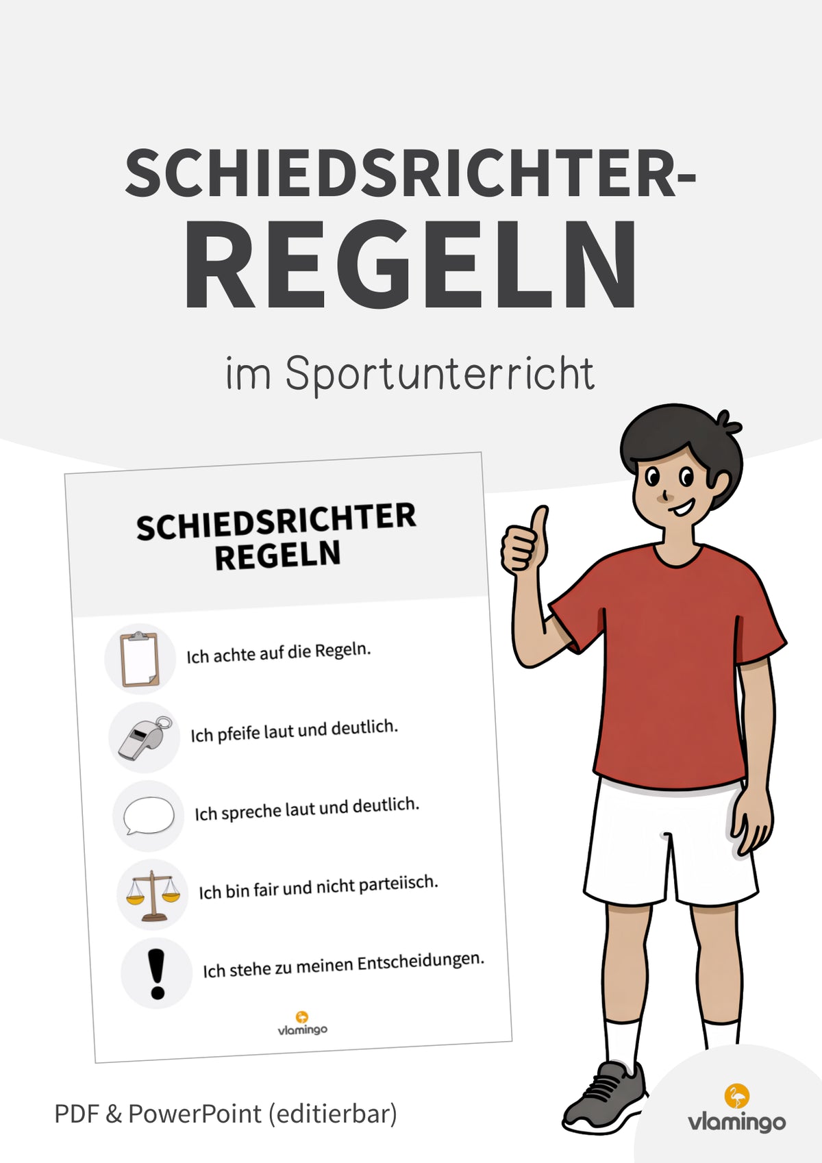 Schiedsrichter-Regeln im Sportunterricht