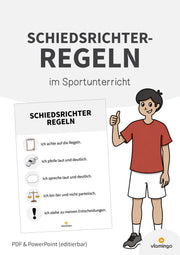 Schiedsrichter-Regeln im Sportunterricht