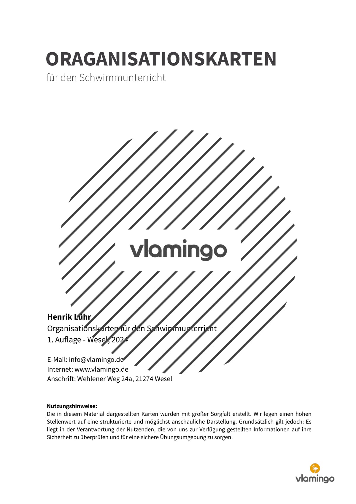 20+ Organisationskarten für den Schwimmunterricht