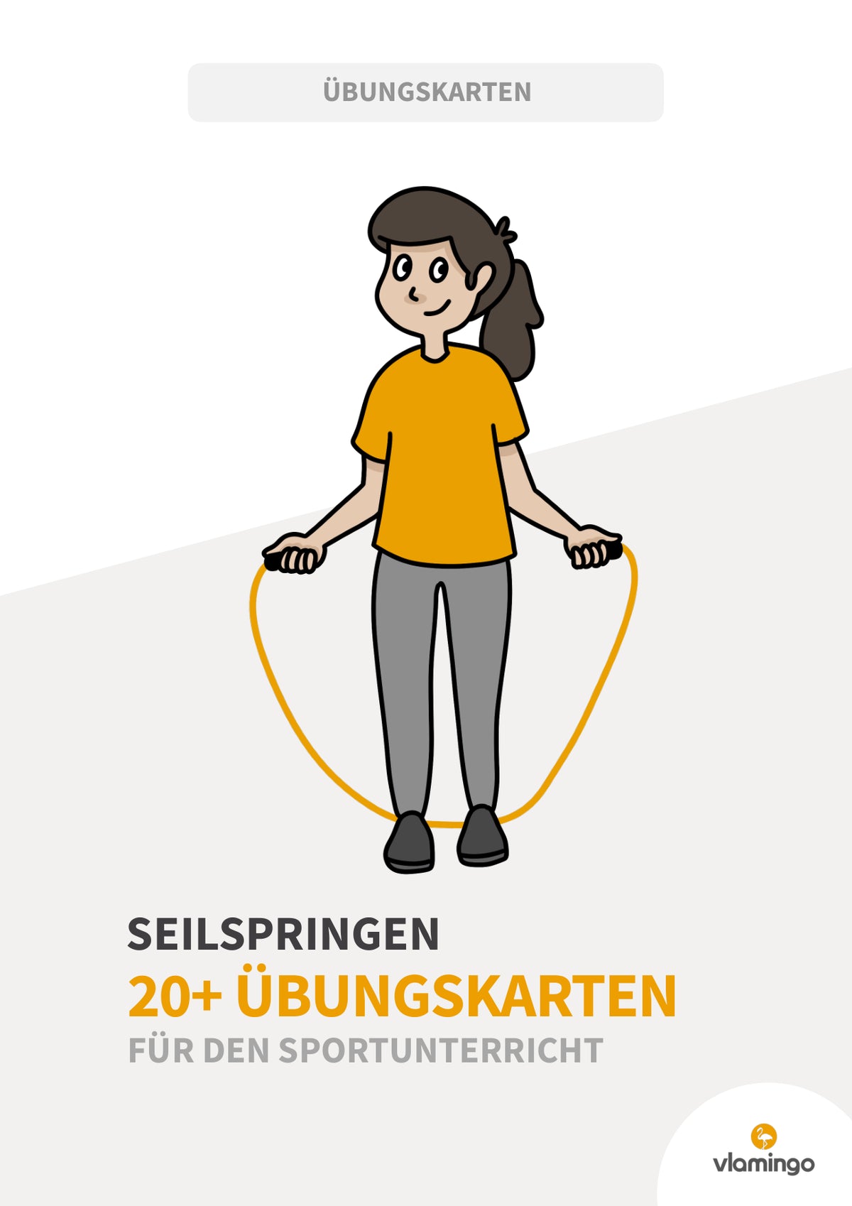 Seilspringen: 20+ Übungskarten für den Sportunterricht