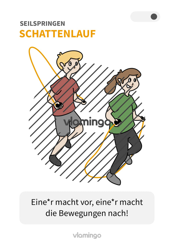 Seilspringen: 20+ Übungskarten für den Sportunterricht