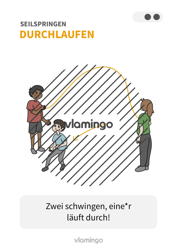 Seilspringen: 20+ Übungskarten für den Sportunterricht