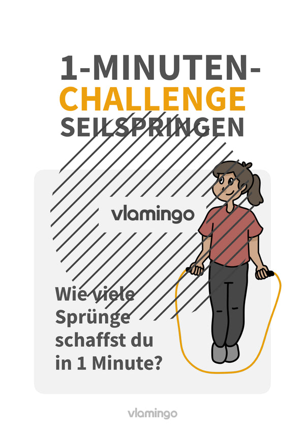 Seilspringen: 20+ Übungskarten für den Sportunterricht