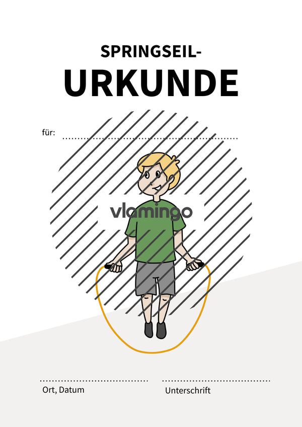 Seilspringen: 20+ Übungskarten für den Sportunterricht