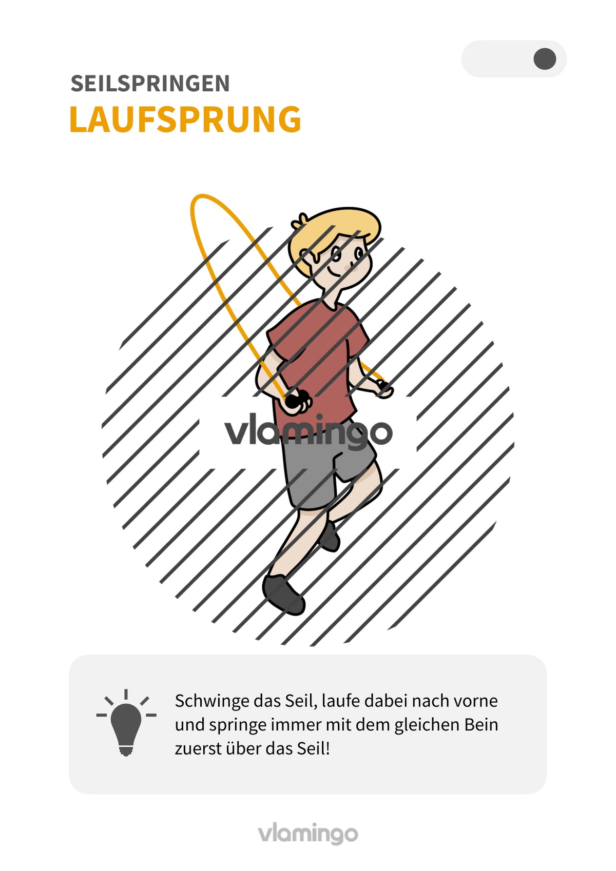 Seilspringen: 20+ Übungskarten für den Sportunterricht