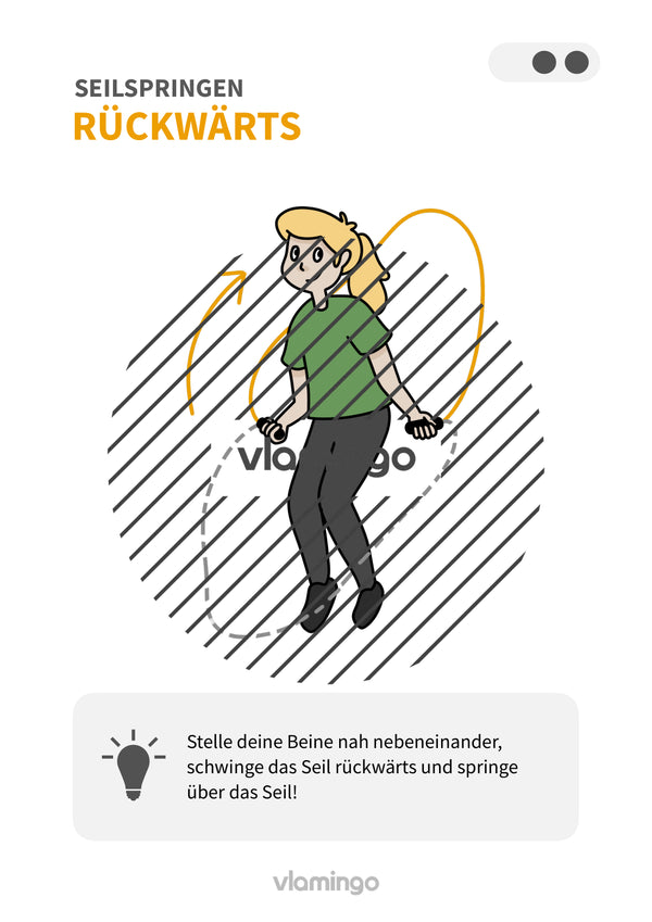 Seilspringen: 20+ Übungskarten für den Sportunterricht
