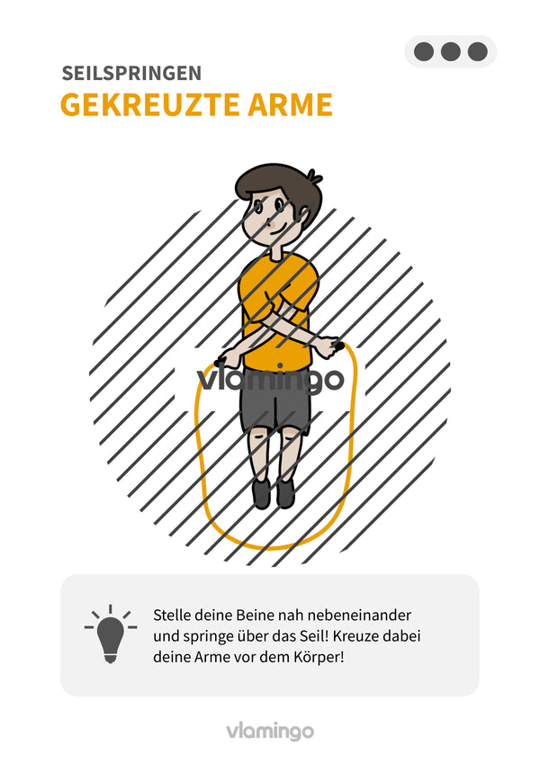 Seilspringen: 20+ Übungskarten für den Sportunterricht