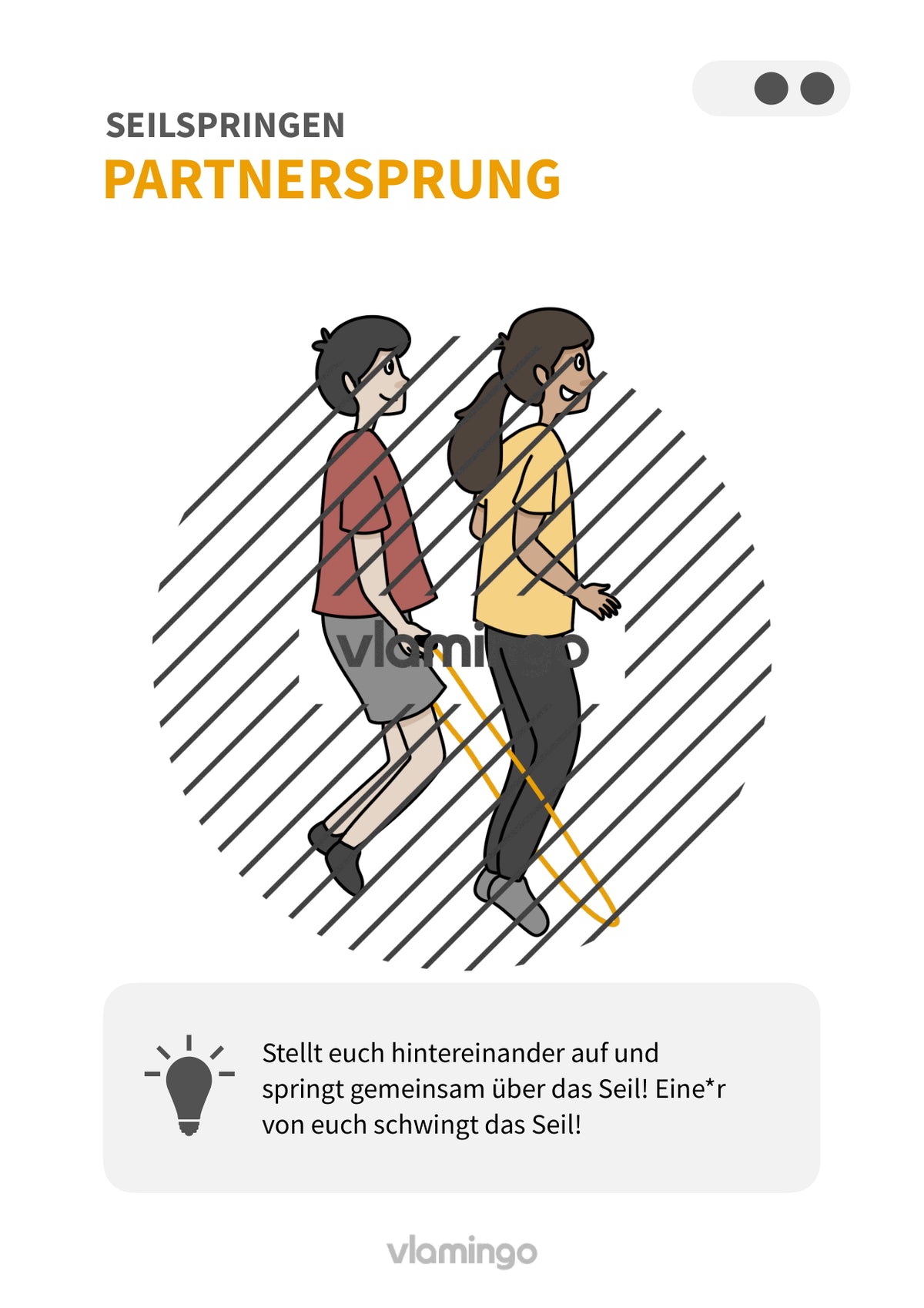 Seilspringen: 20+ Übungskarten für den Sportunterricht