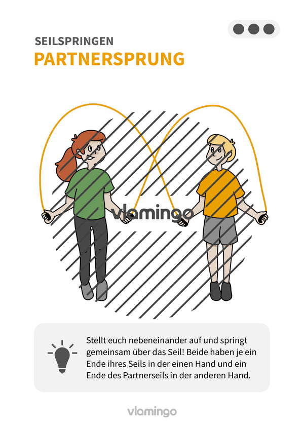 Seilspringen: 20+ Übungskarten für den Sportunterricht