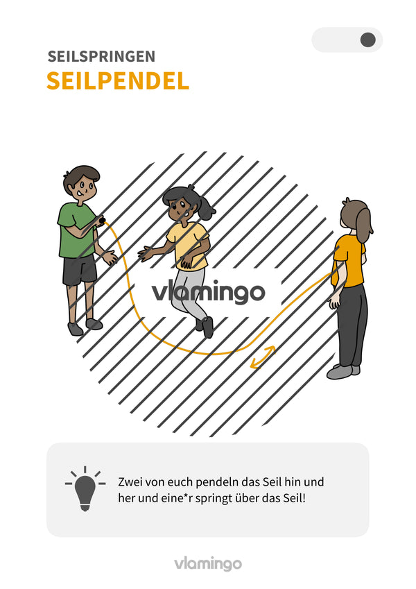 Seilspringen: 20+ Übungskarten für den Sportunterricht
