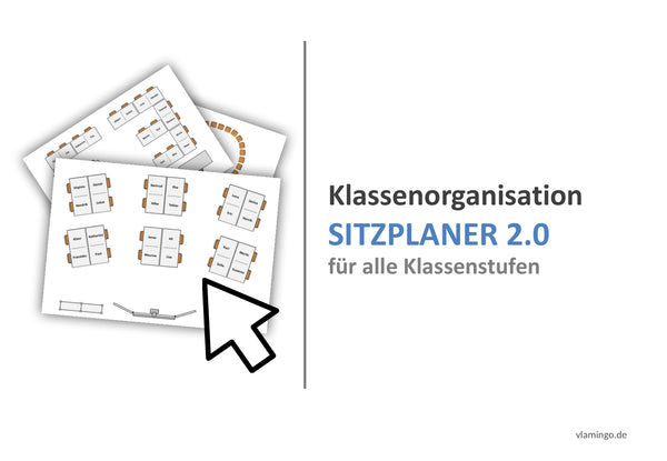 Sitzplaner 2.0 - Erstelle schnell & einfach einen Sitzplan für deine Klasse