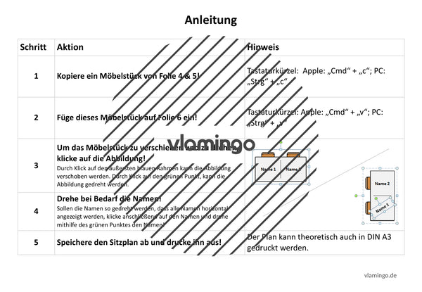 Sitzplaner 2.0 - Erstelle schnell & einfach einen Sitzplan für deine Klasse