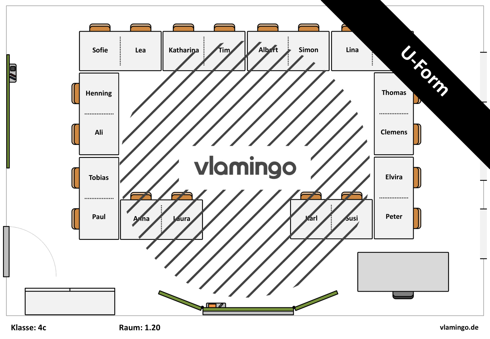 Sitzplaner 2.0 - Erstelle schnell & einfach einen Sitzplan für deine Klasse