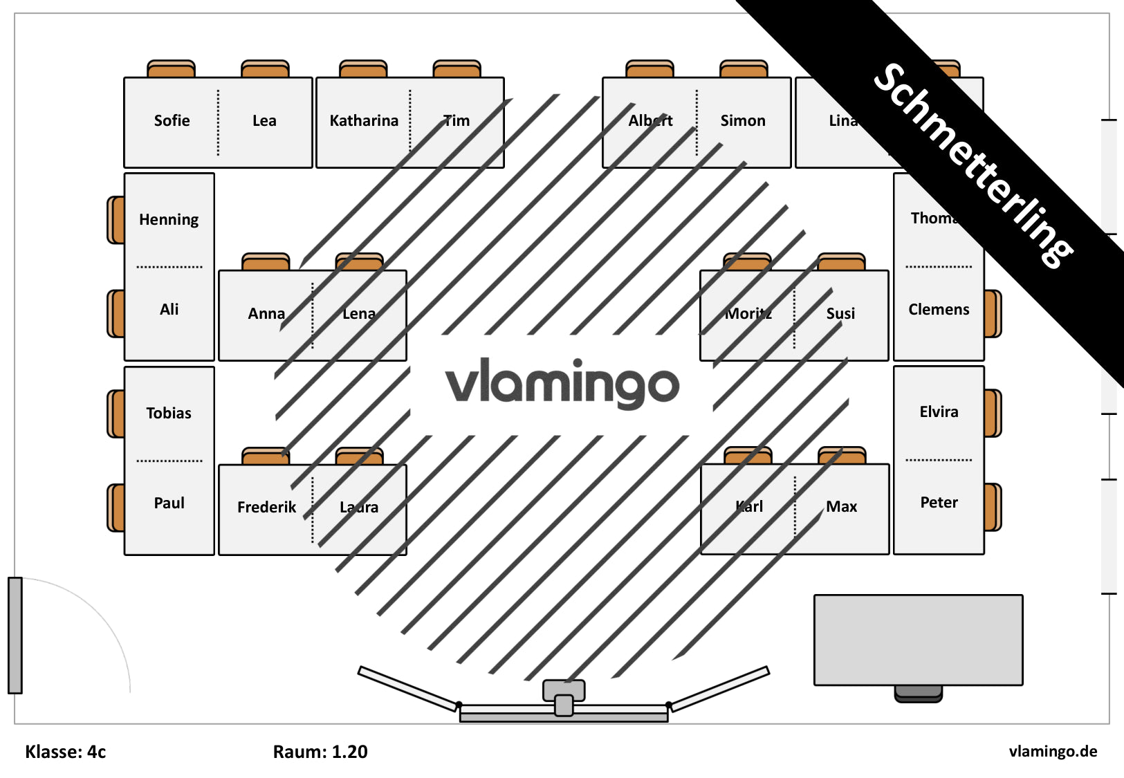Sitzplaner 2.0 - Erstelle schnell & einfach einen Sitzplan für deine Klasse