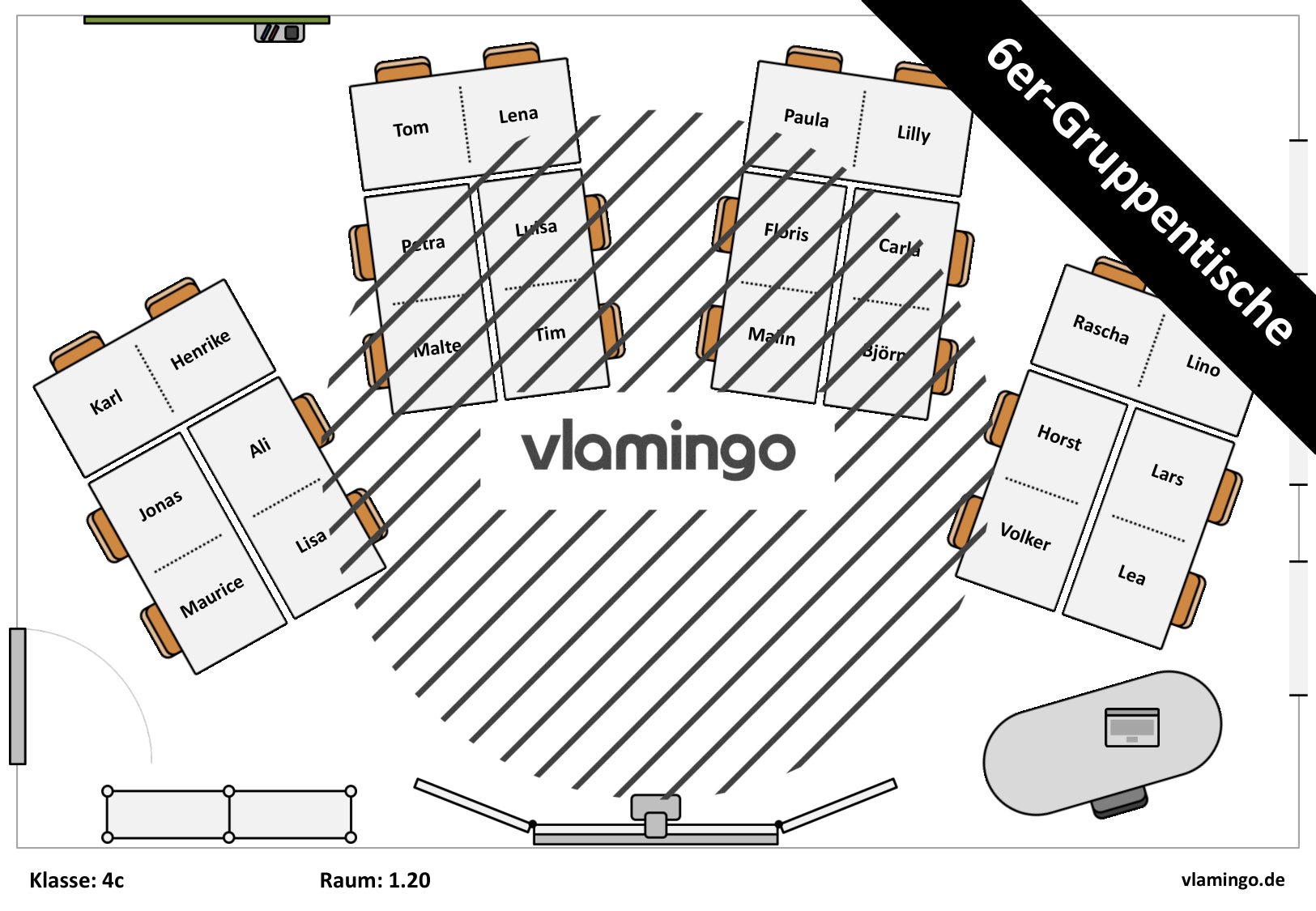 Sitzplaner 2.0 - Erstelle schnell & einfach einen Sitzplan für deine Klasse