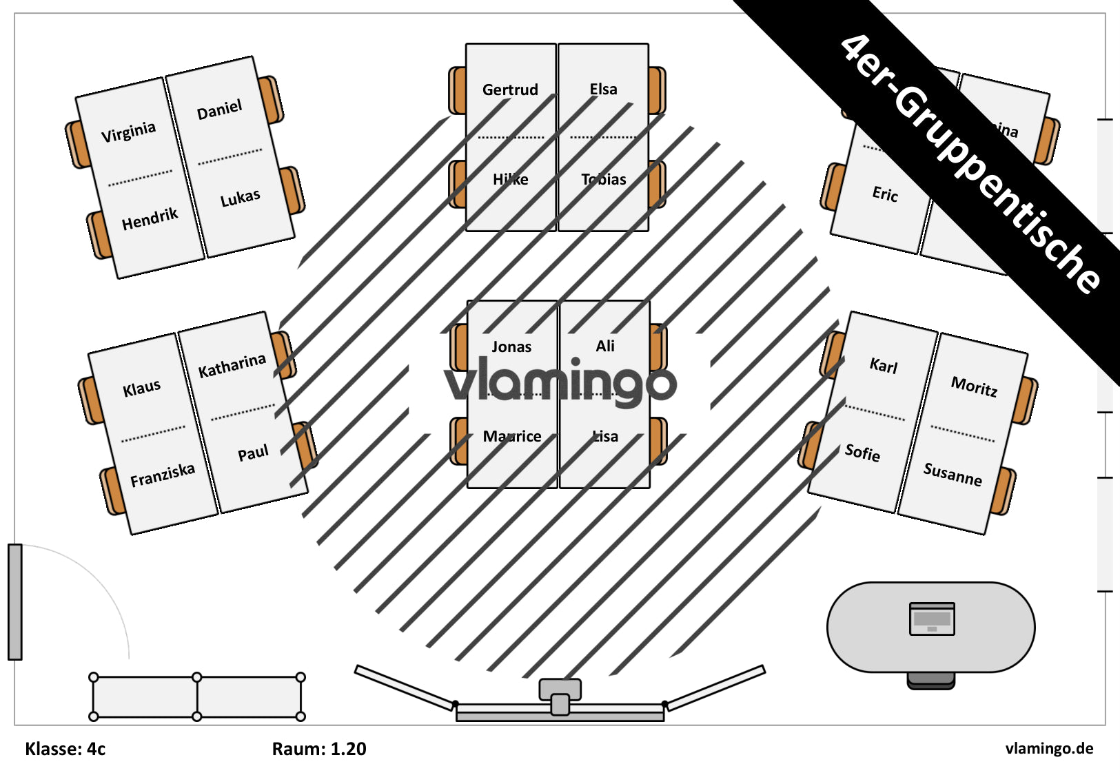 Sitzplaner 2.0 - Erstelle schnell & einfach einen Sitzplan für deine Klasse