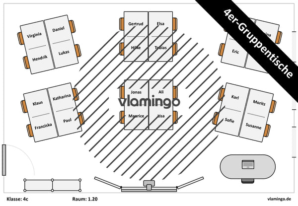 Sitzplaner 2.0 - Erstelle schnell & einfach einen Sitzplan für deine Klasse