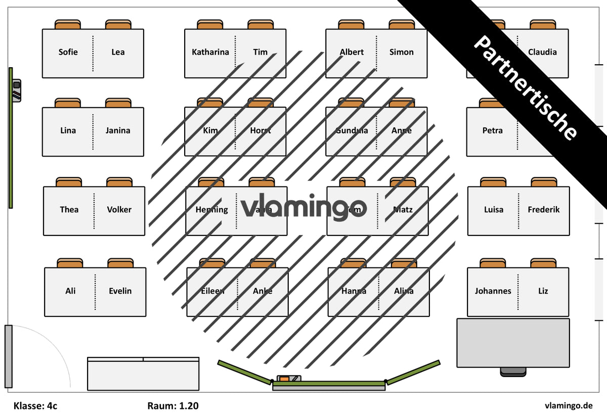 Sitzplaner 2.0 - Erstelle schnell & einfach einen Sitzplan für deine Klasse