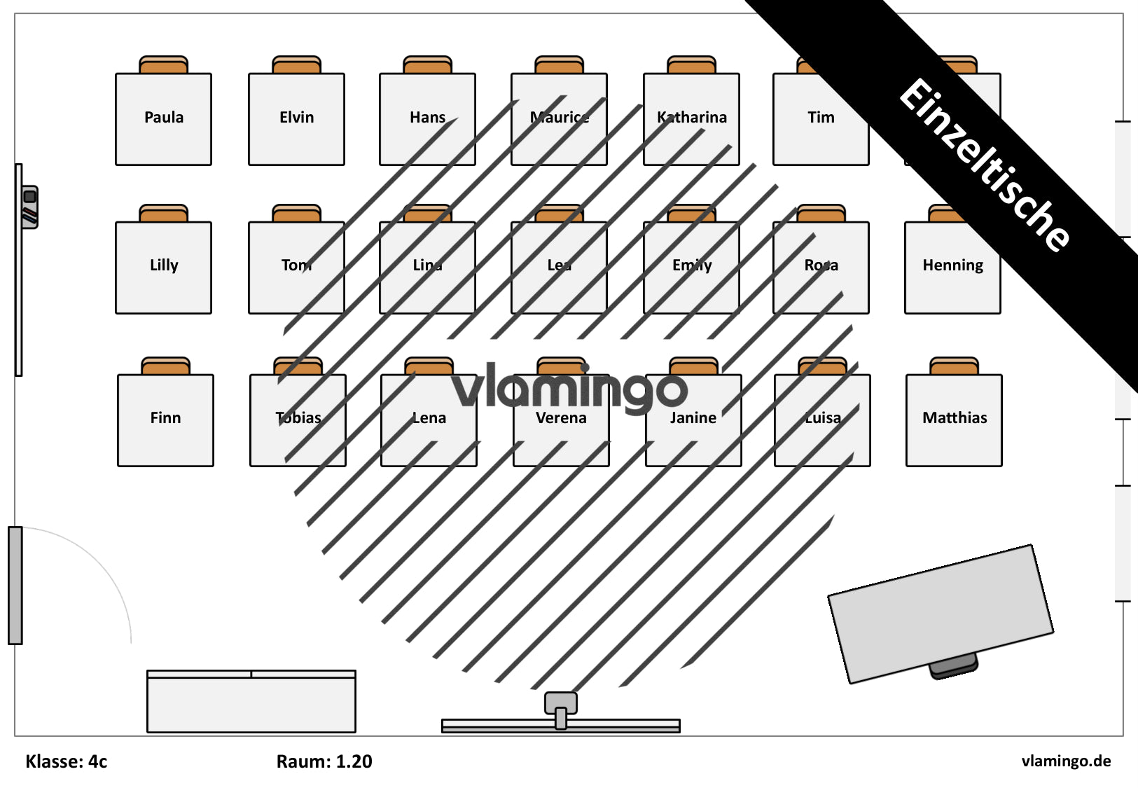 Sitzplaner 2.0 - Erstelle schnell & einfach einen Sitzplan für deine Klasse