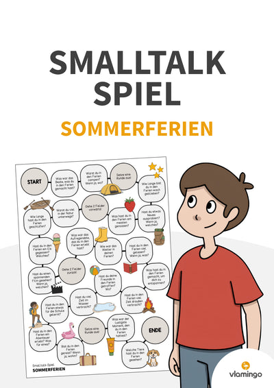 Smalltalk-Spiel: Sommerferien-Edition (für den Schulstart)