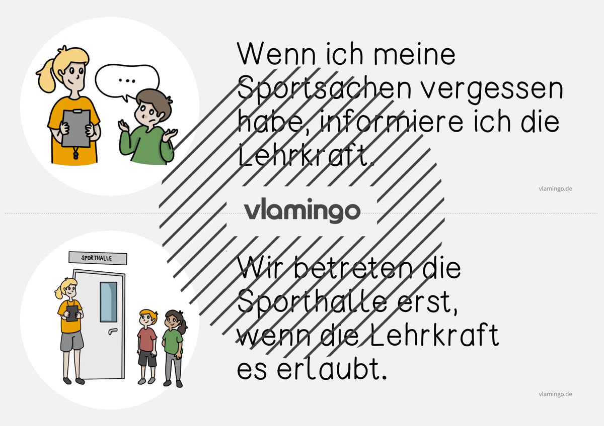 Regeln & Rituale im Sportunterricht: 25+ Karten
