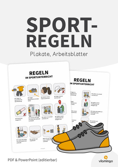 Regeln & Rituale im Sportunterricht: Plakat & Arbeitsblatt