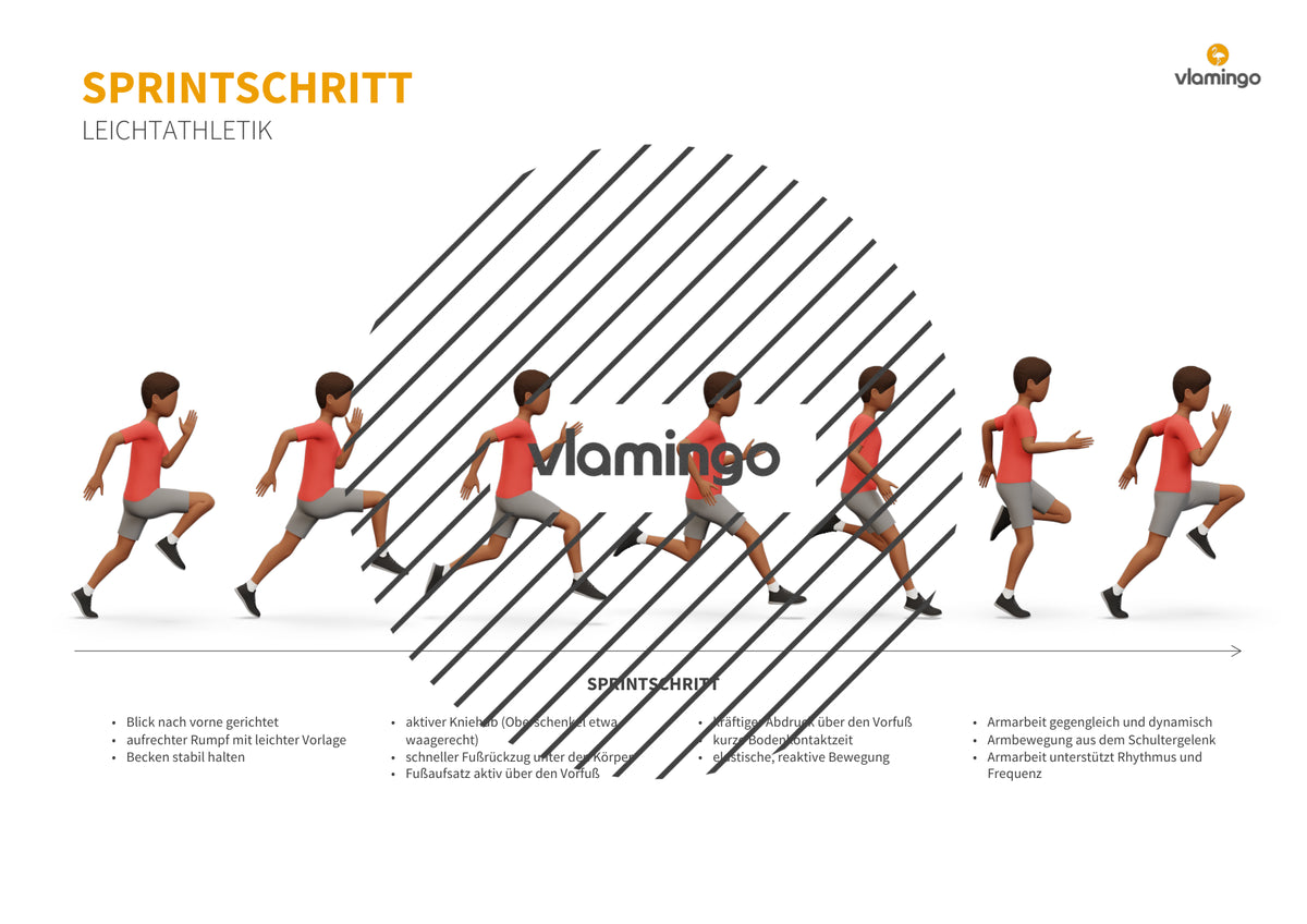 Sprinten im Sportunterricht: Das Praxis-Handbuch mit Übungen, Spielen und Technikkarten (Leichtathletik)