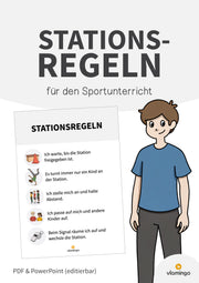 Stationsregeln für den Sportunterricht (Stationenarbeit)
